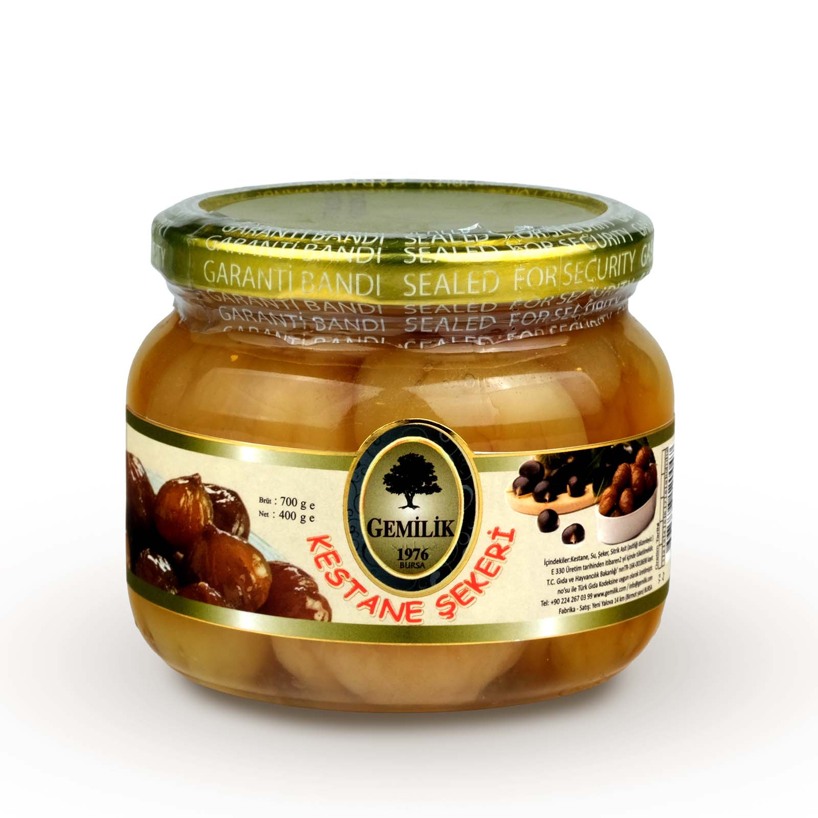 Kavanoz Kestane Şekeri 400 gr