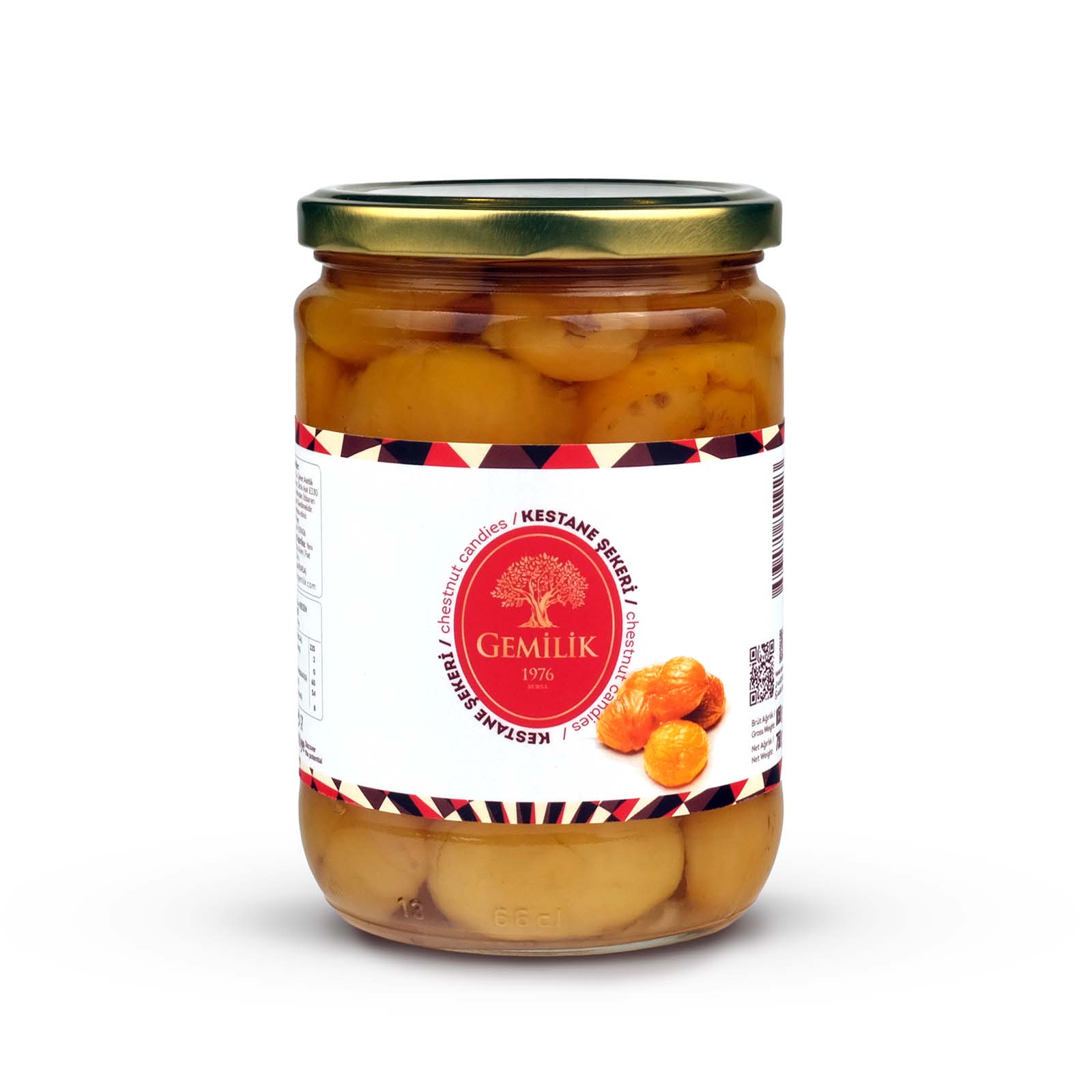 Kavanoz Kestane Şekeri 750 gr